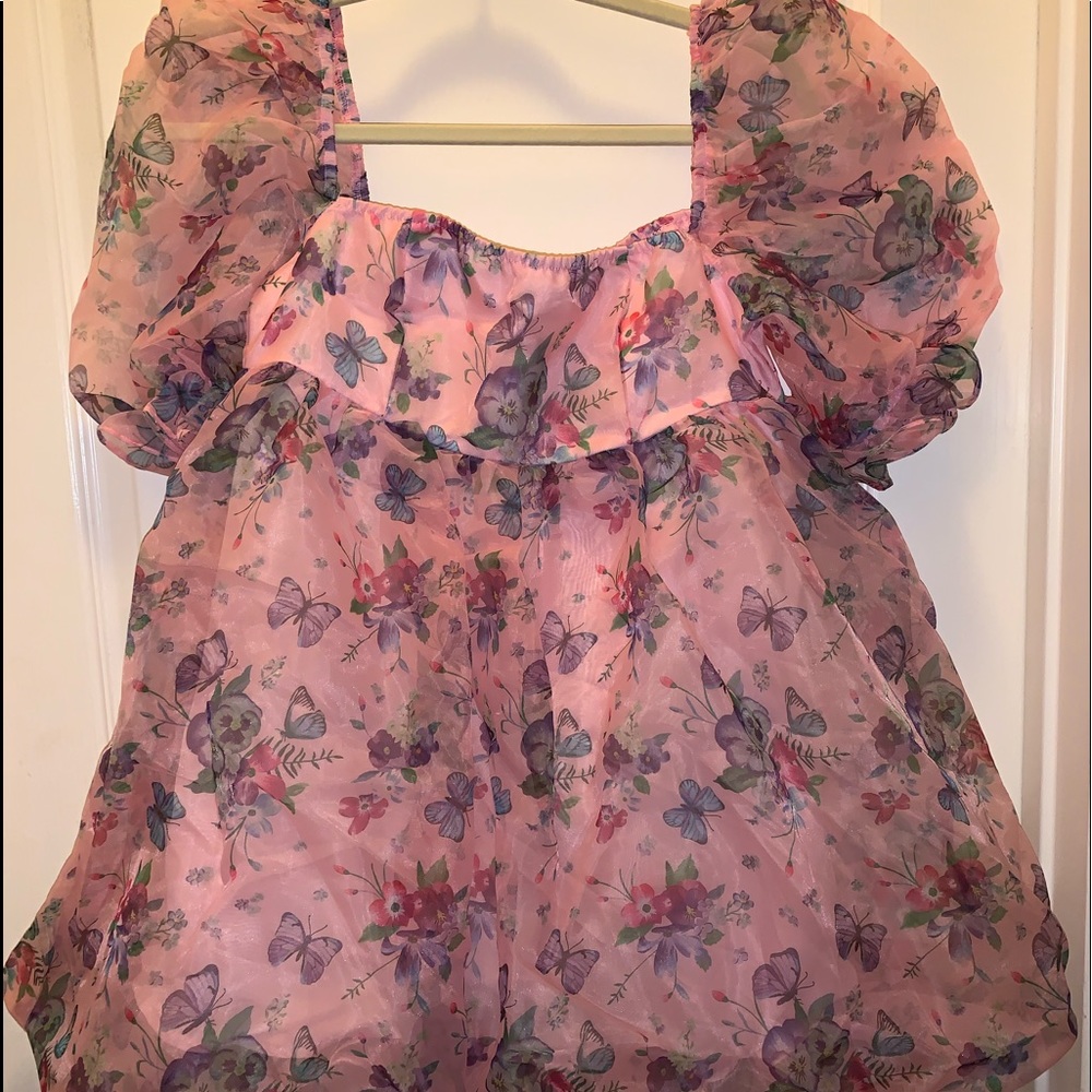 Pink tutu dress